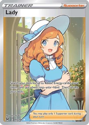Lady (Full Art) (193/196) - SLO  - Ultra Rare - Holofoil