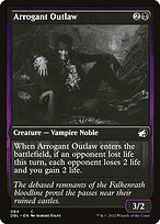Arrogant Outlaw (DBL-084) - common - Foil
