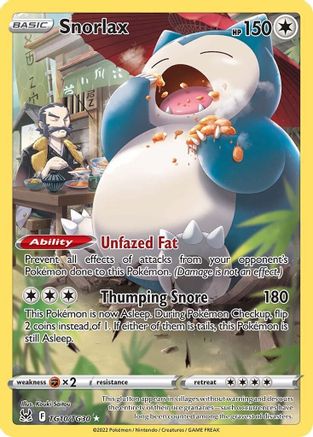 Snorlax (TG10/TG30) - SLOTG  - Ultra Rare - Holofoil