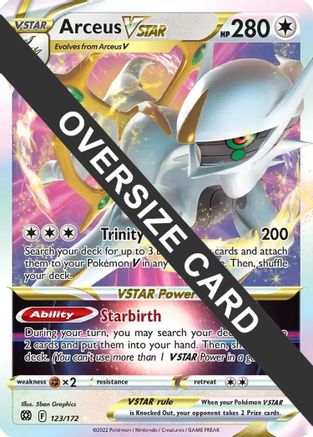 Arceus VSTAR (123/172) - JC  - Promo - Holofoil