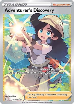 Adventurer's Discovery (TG23/TG30) - SLOTG  - Ultra Rare - Holofoil