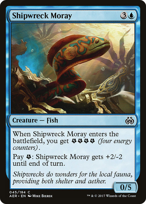 Shipwreck Moray (AER-045) - common - Foil
