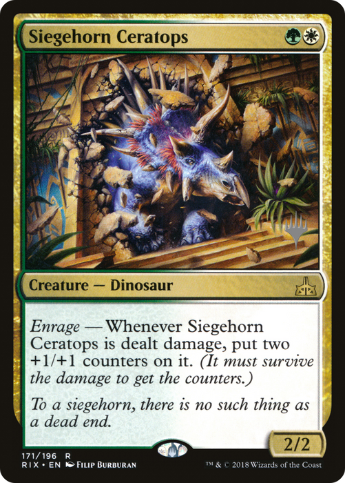 Siegehorn Ceratops (PPM20-171P) - rare - Foil