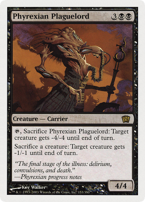 Phyrexian Plaguelord (8ED-153) - rare