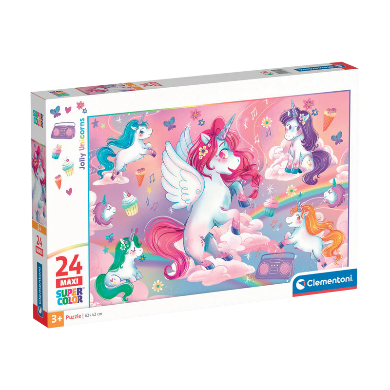 Licornes Joyeuses (24 pièces)