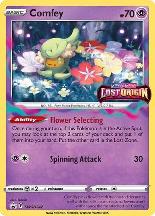 Comfey (SWSH242) - SSSPC  - Promo - Holofoil
