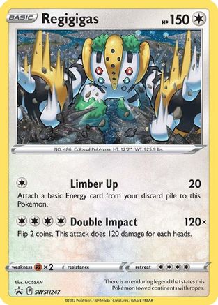 Regigigas (SWSH247) - SSSPC  - Promo - Holofoil