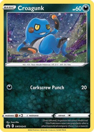 Croagunk (SWSH245) - SSSPC  - Promo - Holofoil