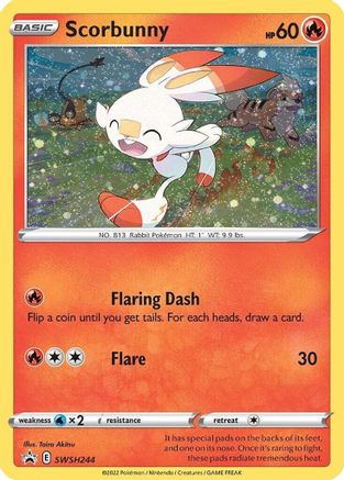 Scorbunny (SWSH244) - SSSPC  - Promo - Holofoil