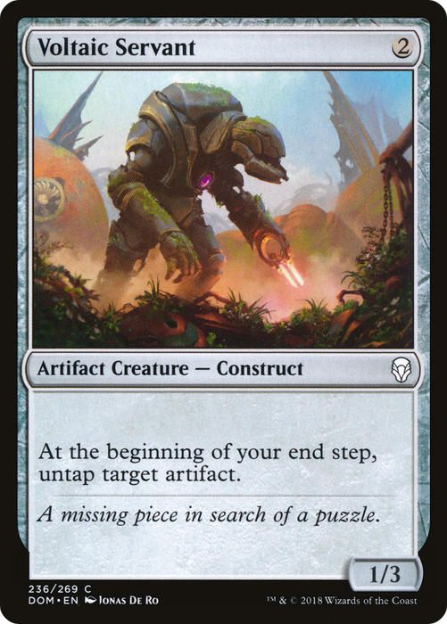 Voltaic Servant (DOM-236) - common - Foil