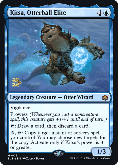 Kitsa, Otterball Elite (PRE-54S) - mythic - Foil