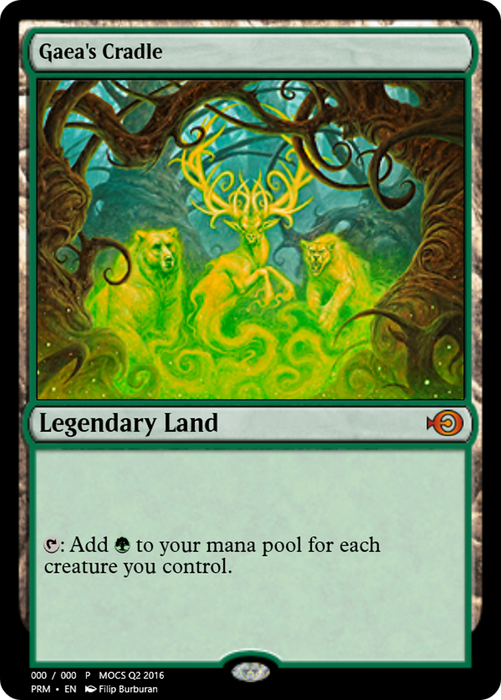 Gaea's Cradle (PRM-59655) - mythic - Foil