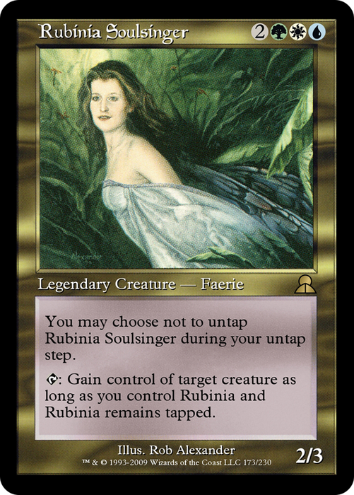 Rubinia Soulsinger (ME3-173) - rare - Foil