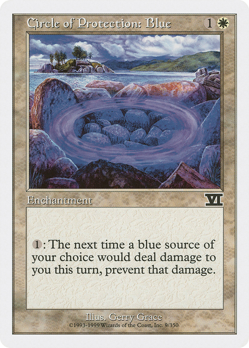 Circle of Protection: Blue (6ED-009) - common