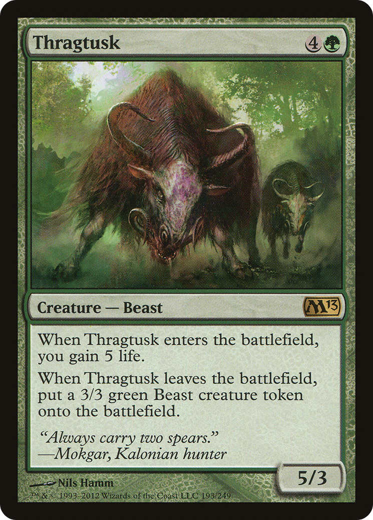Thragtusk (M13-193) - rare