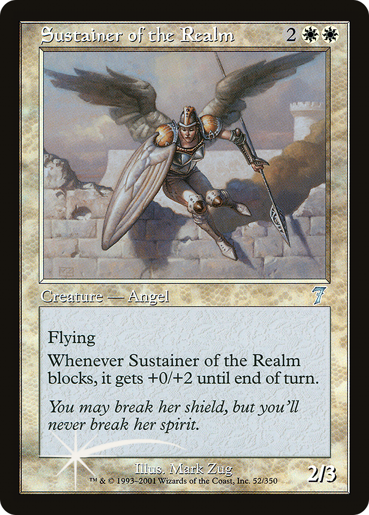 Sustainer of the Realm (7ED-52★) - uncommon - Foil
