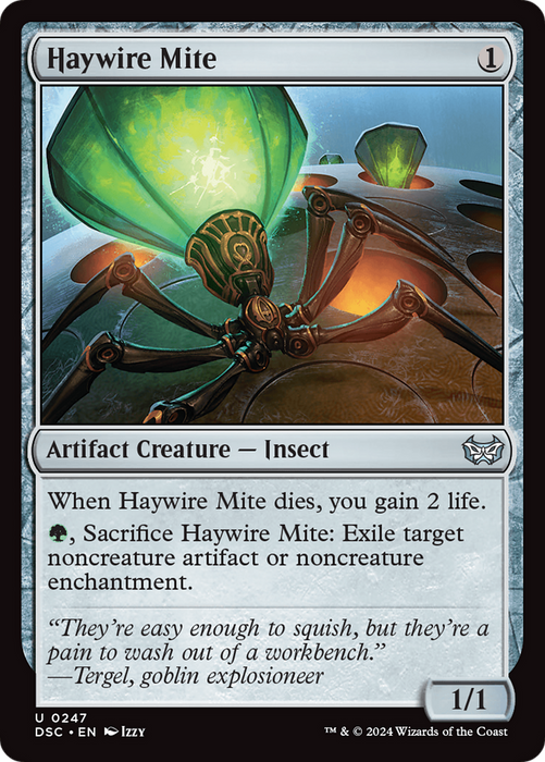 Haywire Mite (DSC-247) - uncommon