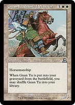 Guan Yu, Sainted Warrior (ME3-012) - uncommon