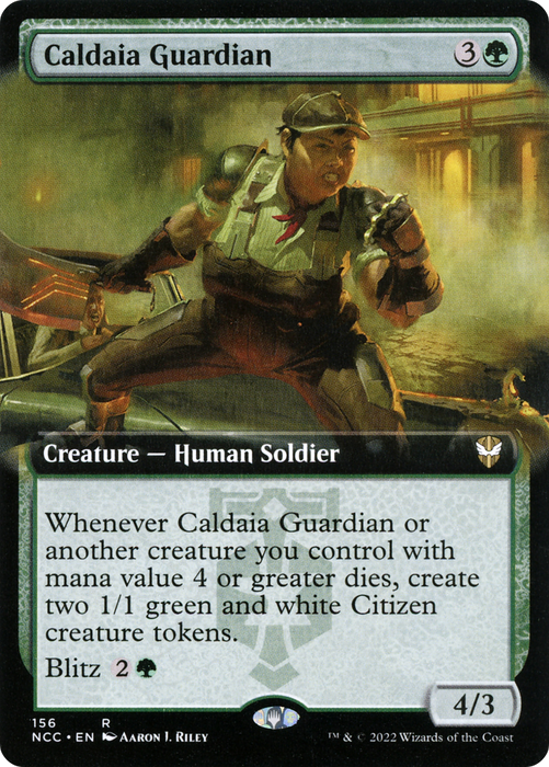 Caldaia Guardian (NCC-156) - rare: (Extended Art)