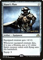 Slayer's Plate (PRE-264S) - rare - Foil