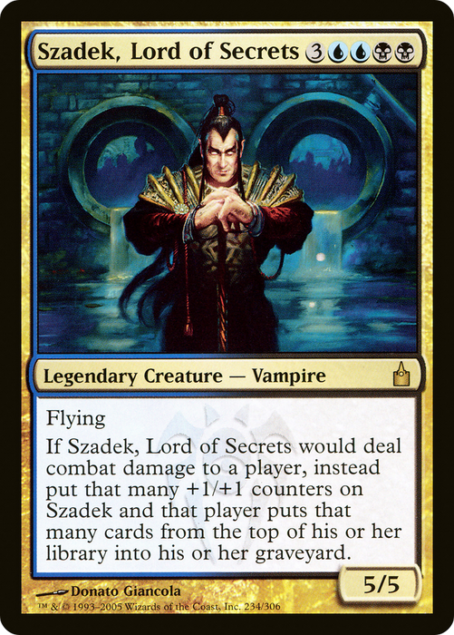 Szadek, Lord of Secrets (RAV-234) - rare