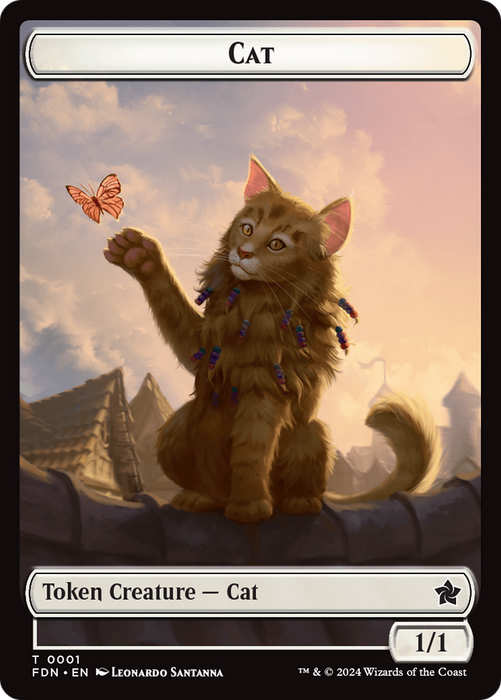 Cat (TFDN-001) - common - Foil