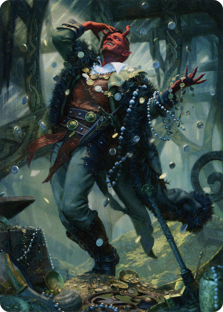 Tibalt, Cosmic Impostor // Tibalt, Cosmic Impostor (AKHM-067) - common (Borderless)