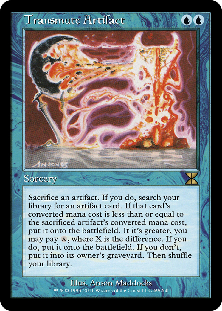 Transmute Artifact (ME4-069) - rare - Foil