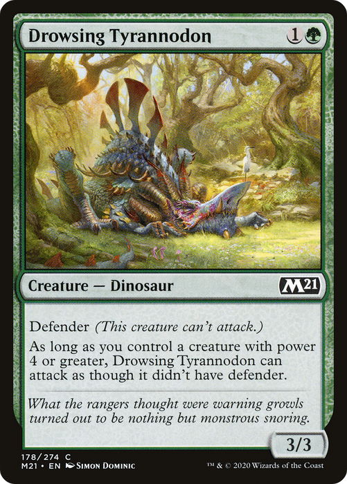 Drowsing Tyrannodon (M21-178) - common