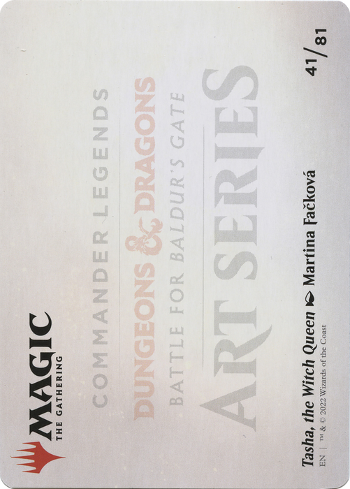 Tasha, the Witch Queen // Tasha, the Witch Queen (ACLB-041) - common (Borderless)