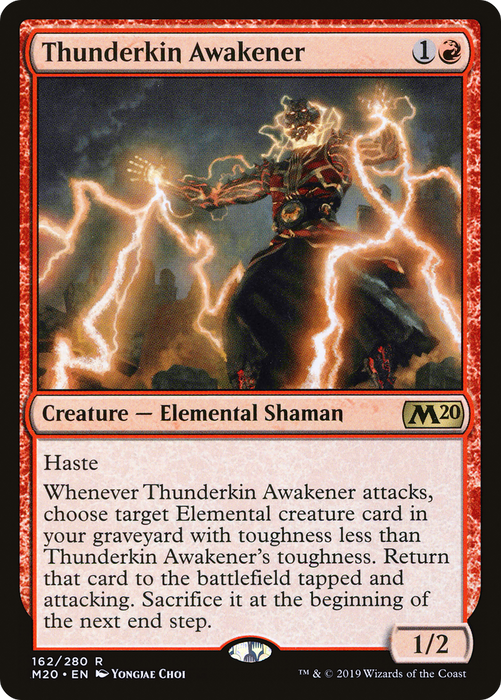 Thunderkin Awakener (M20-162) - rare - Foil