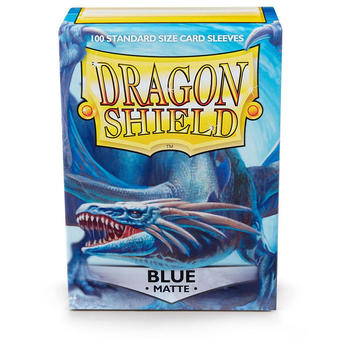 Protecteurs de cartes: Dragon Shield Standard 100ct - Blue (Matte)