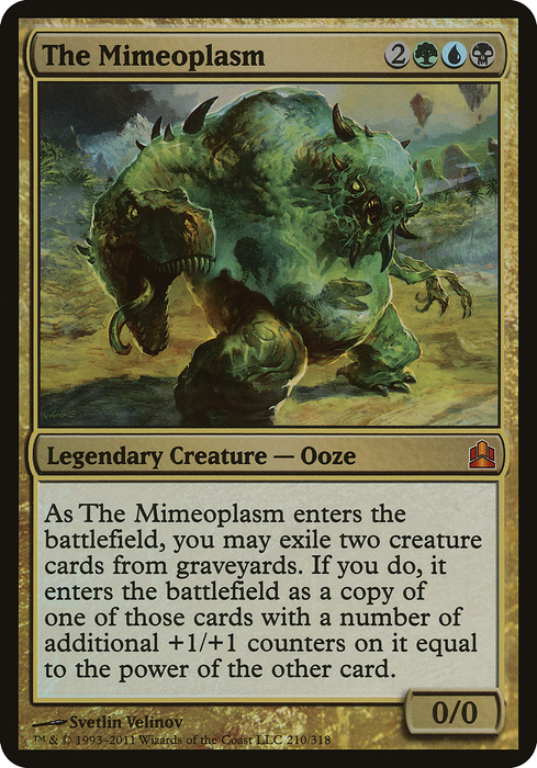 The Mimeoplasm (OVER-210) - mythic - Foil