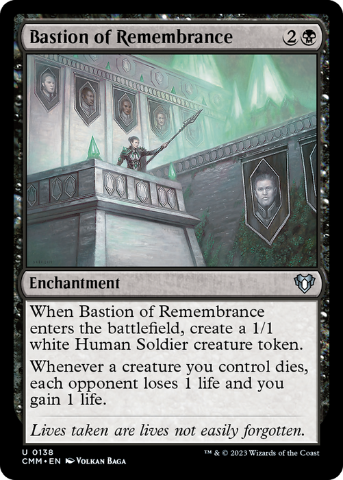Bastion of Remembrance (CMM-138) - uncommon - Foil