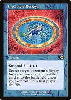 Inevitable Betrayal (MH2-390) - rare - Etched Foil