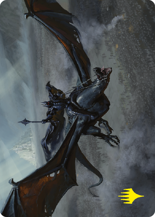 Lord of the Nazgûl // Lord of the Nazgûl (ALTR-064) - common (Borderless) - Foil