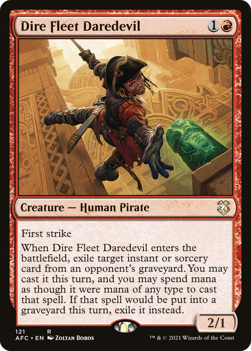 Dire Fleet Daredevil (AFC-121) - rare