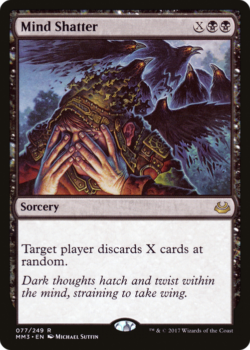 Mind Shatter (MM3-077) - rare - Foil