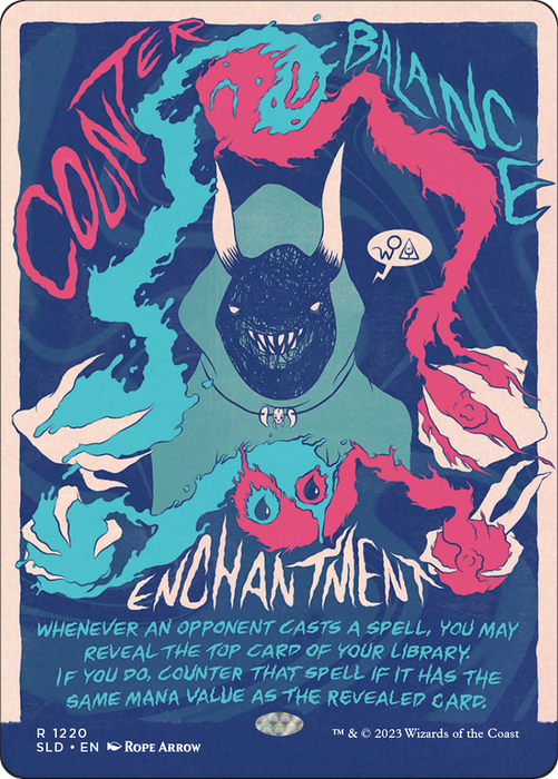 Counterbalance (SLD-1220) - rare (Borderless) - Foil