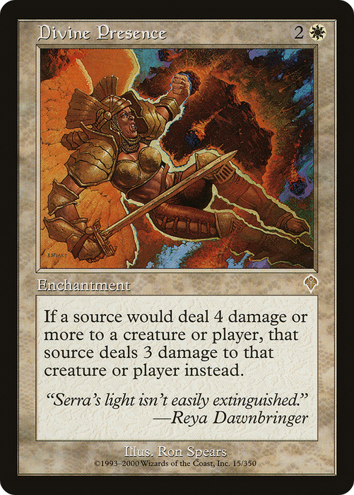 Divine Presence (INV-015) - rare - Foil
