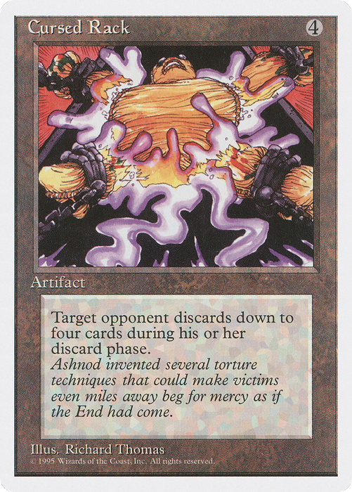 Cursed Rack (4ED-312) - uncommon