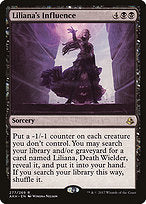 Liliana's Influence (AKH-277) - rare