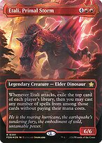 Etali, Primal Storm (FDN-391) - rare (Borderless) - Foil