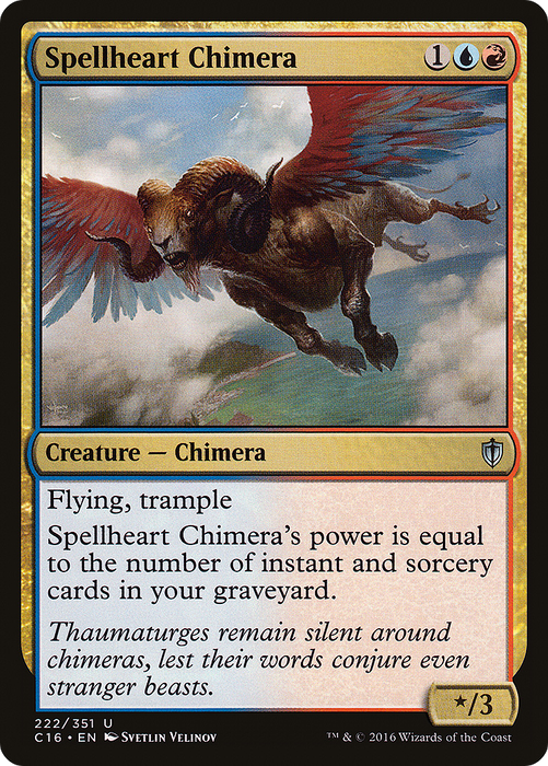 Spellheart Chimera (C16-222) - uncommon