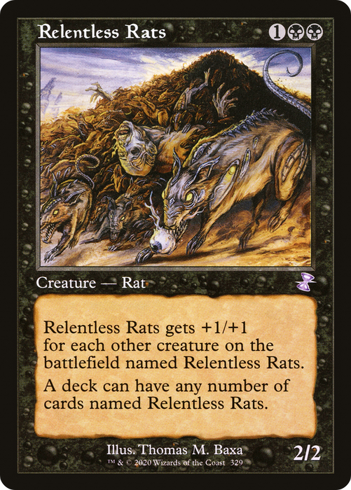 Relentless Rats (TSR-329) - special - Foil