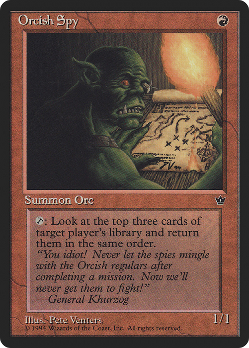 Orcish Spy (FEM-61C) - common
