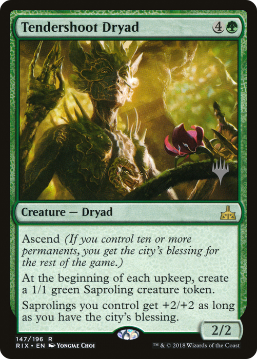Tendershoot Dryad (PPM20-147P) - rare - Foil