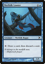 Merfolk Looter (10E-092) - common - Foil
