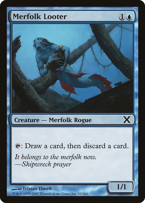 Merfolk Looter (10E-092) - common