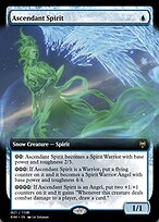 Ascendant Spirit (PRM-88242) - rare: (snow) - Foil